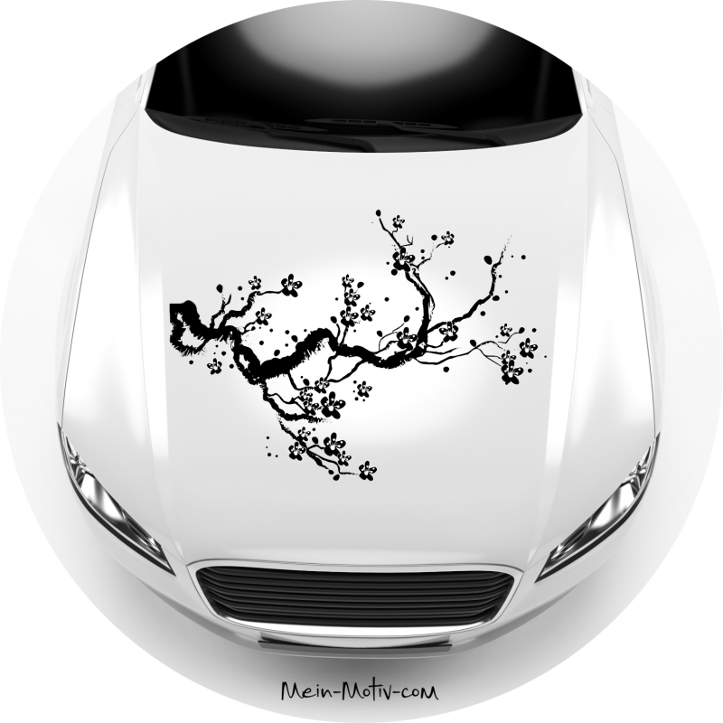 Preview: Autoaufkleber Kirschblüte - Cherry Blossom Preview: Aufkleber 46192 Kirschblüte - Cherry Blossom